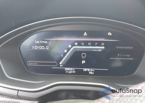 2020 Audi S5 Sportback Premium Plus Tfsi Quattro Tiptronic из США, поврежденный, VIN WAUC4CF54LA010628